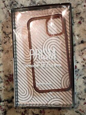 Merkury Prism iPhone 12 / 12 Pro Case-Brown-NEW-SEALED